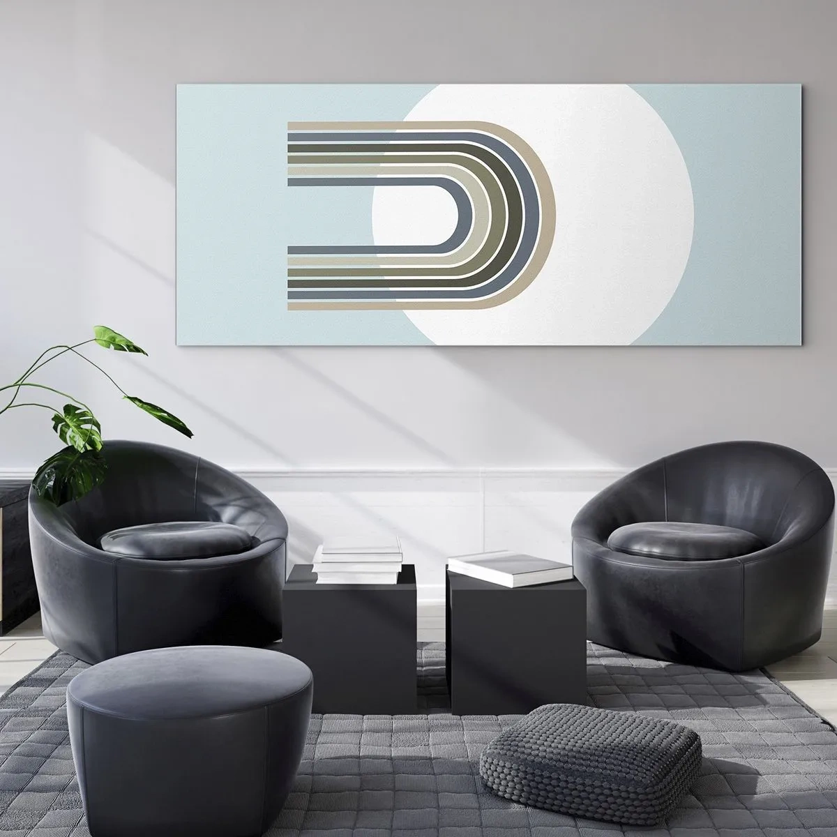 Billede på glas - Uimodståelig tiltrækningskraft - 120x50 cm