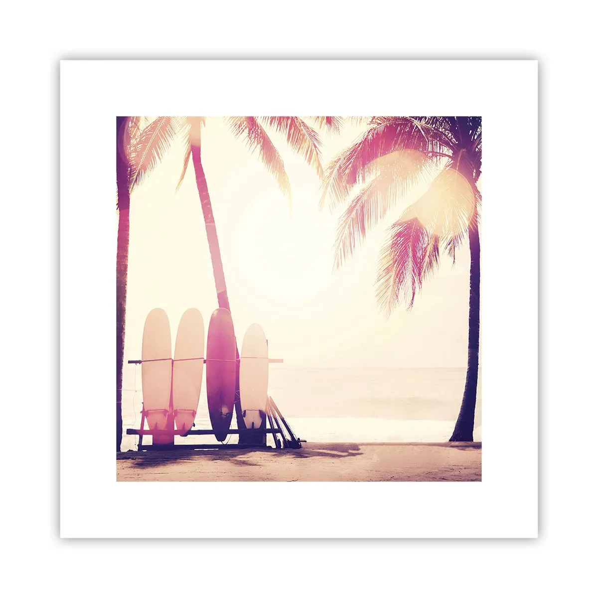 Plakat - Det bliver en fantastisk dag - 30x30 cm