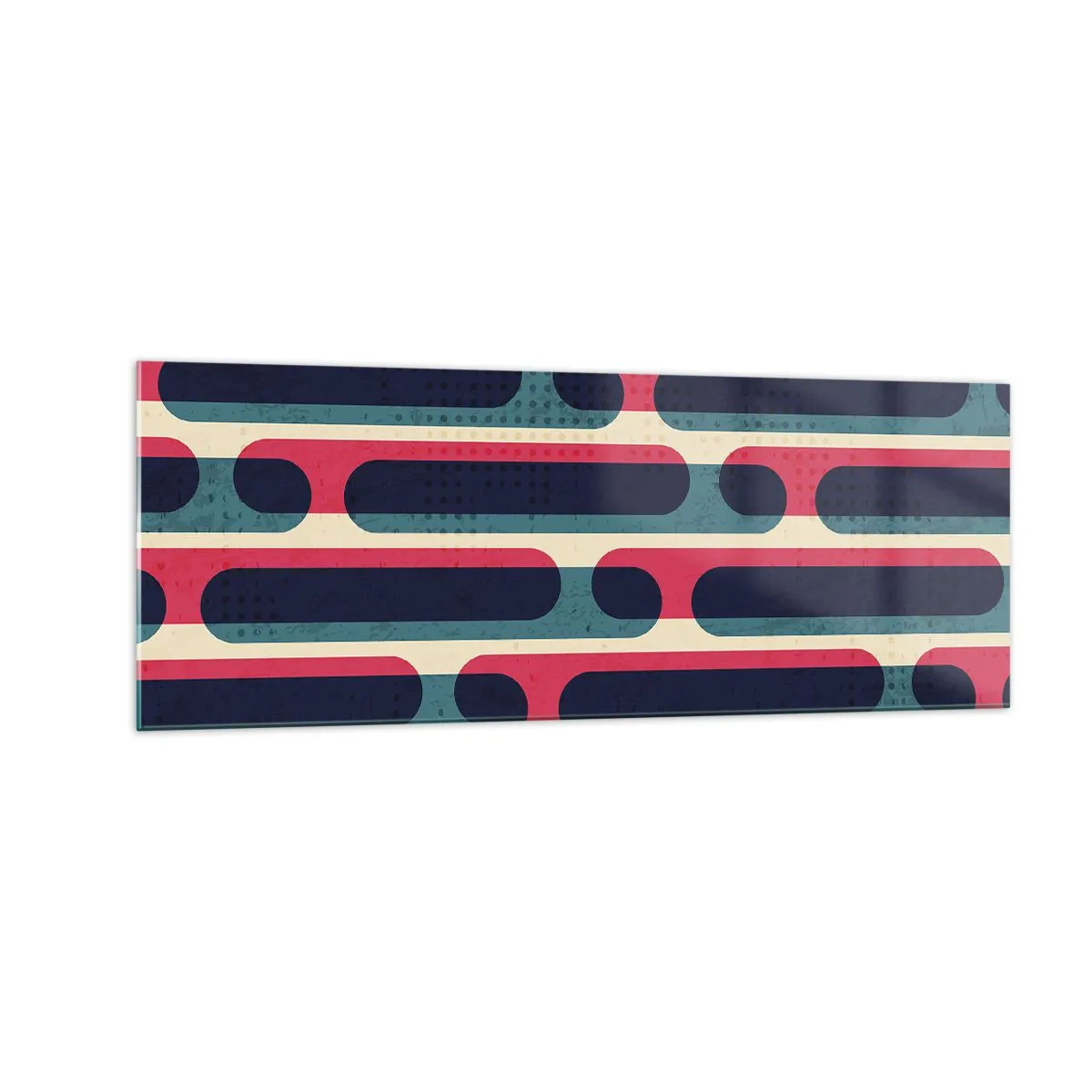 Billede på glas - Indad og fremad - 140x50 cm