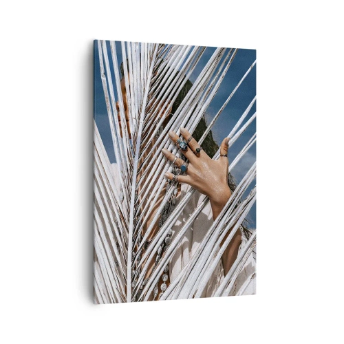 Lærredstryk - Billede på lærred - Shamanens kæreste? - 70x100 cm