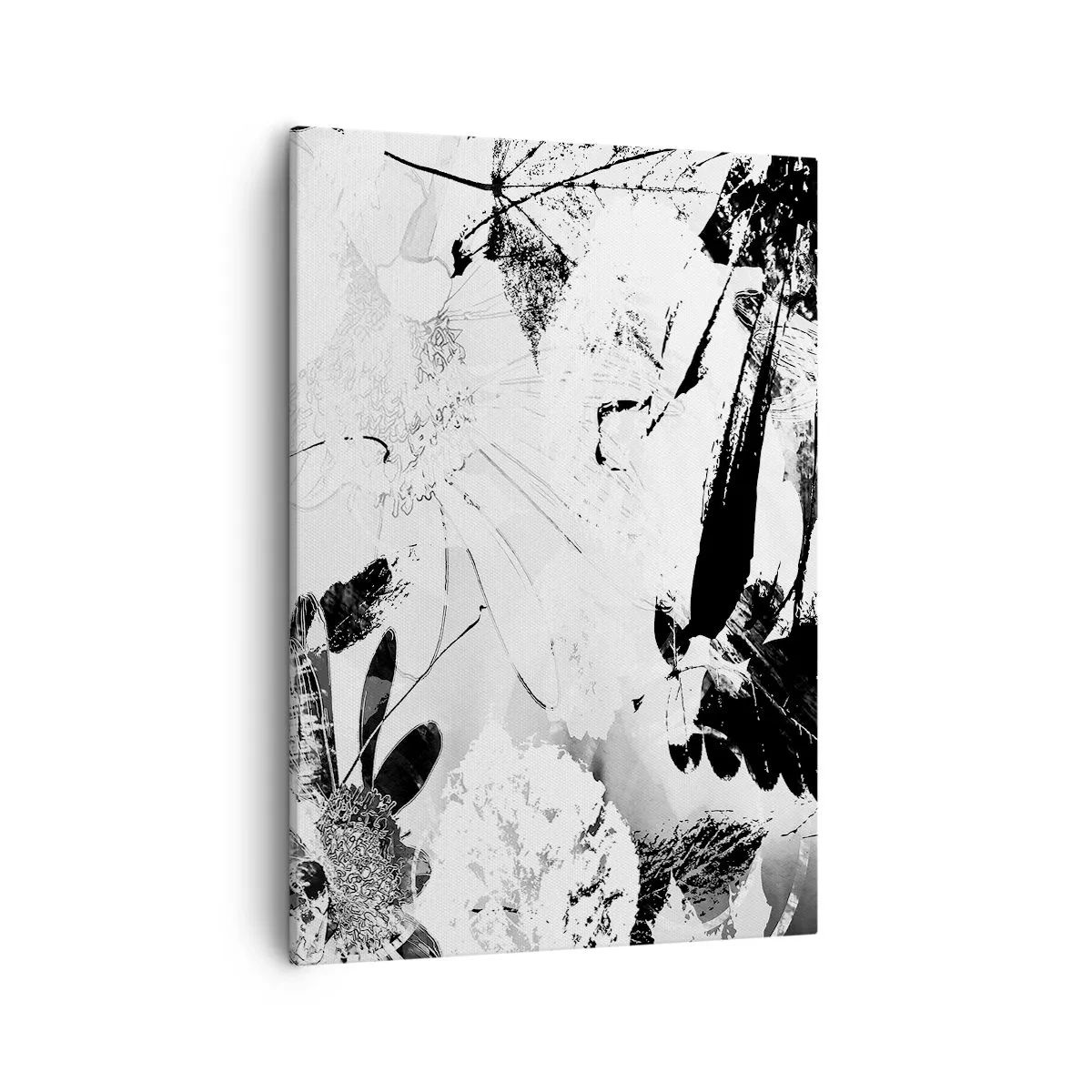 Lærredstryk - Billede på lærred - Efterår i det negative - 50x70 cm