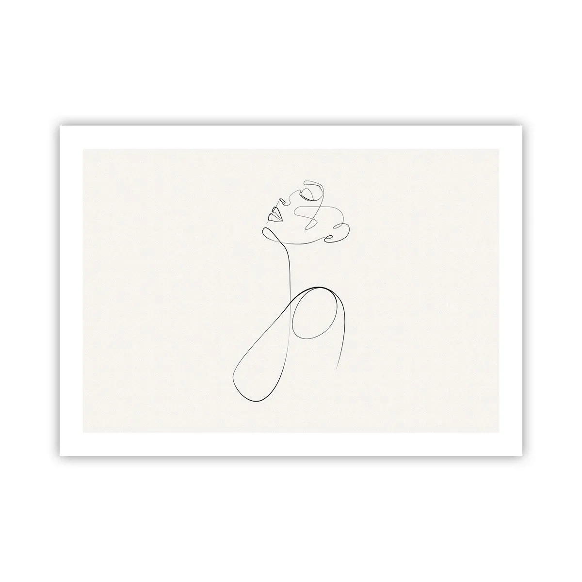 Plakat - Sløjfet i drømme - 70x50 cm