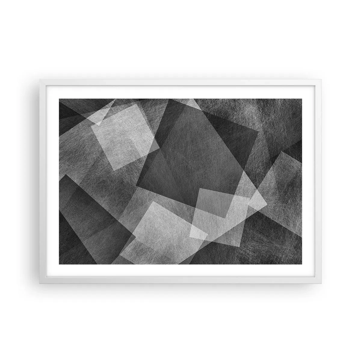 Plakat i hvid ramme - Et evigt symbol på bestandighed og orden - 70x50 cm