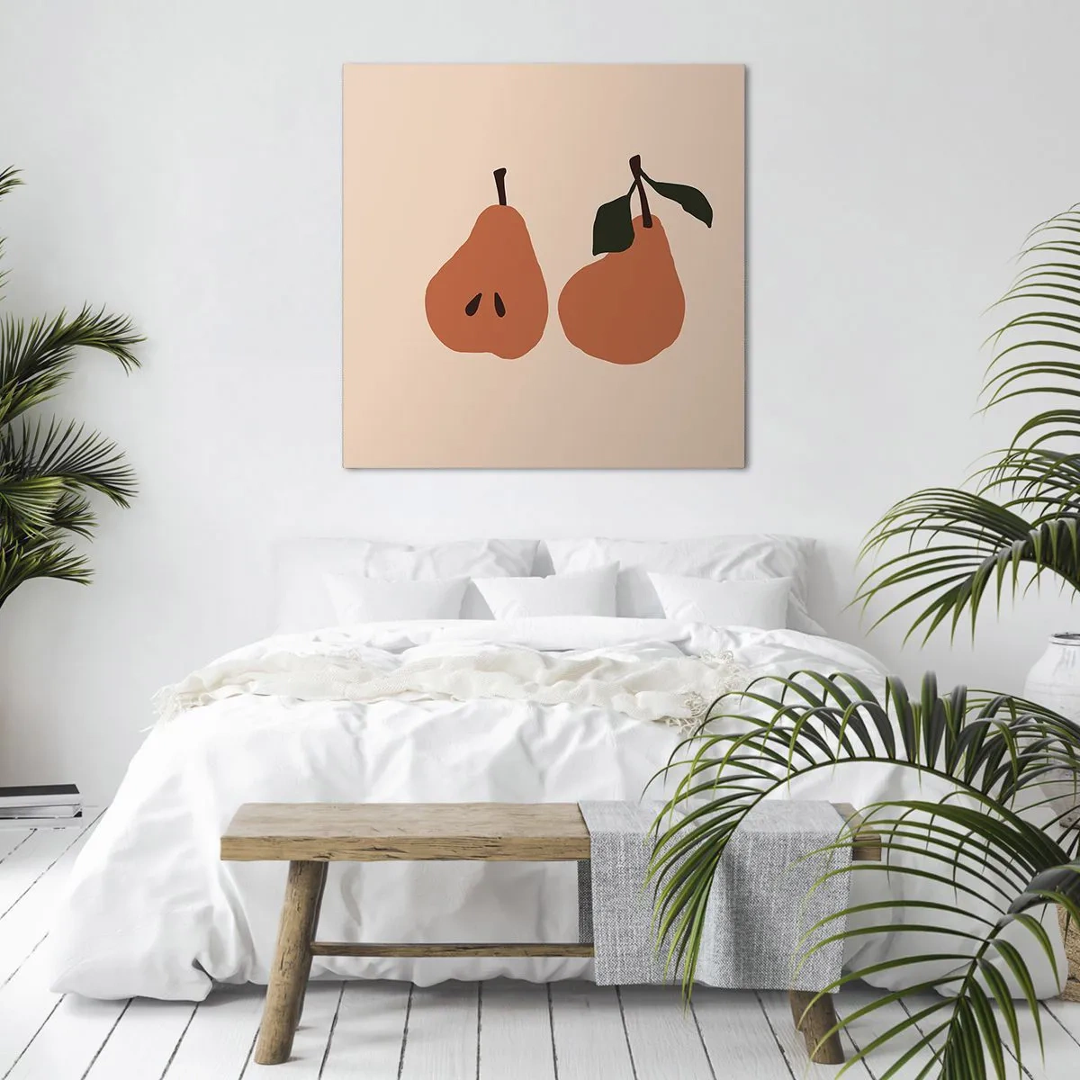 Lærredstryk - Billede på lærred - Sødmen selv - 70x70 cm