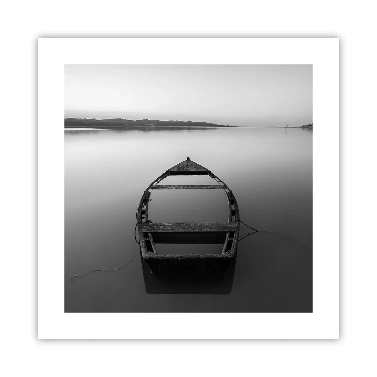 Plakat - Længsel og melankoli - 40x40 cm