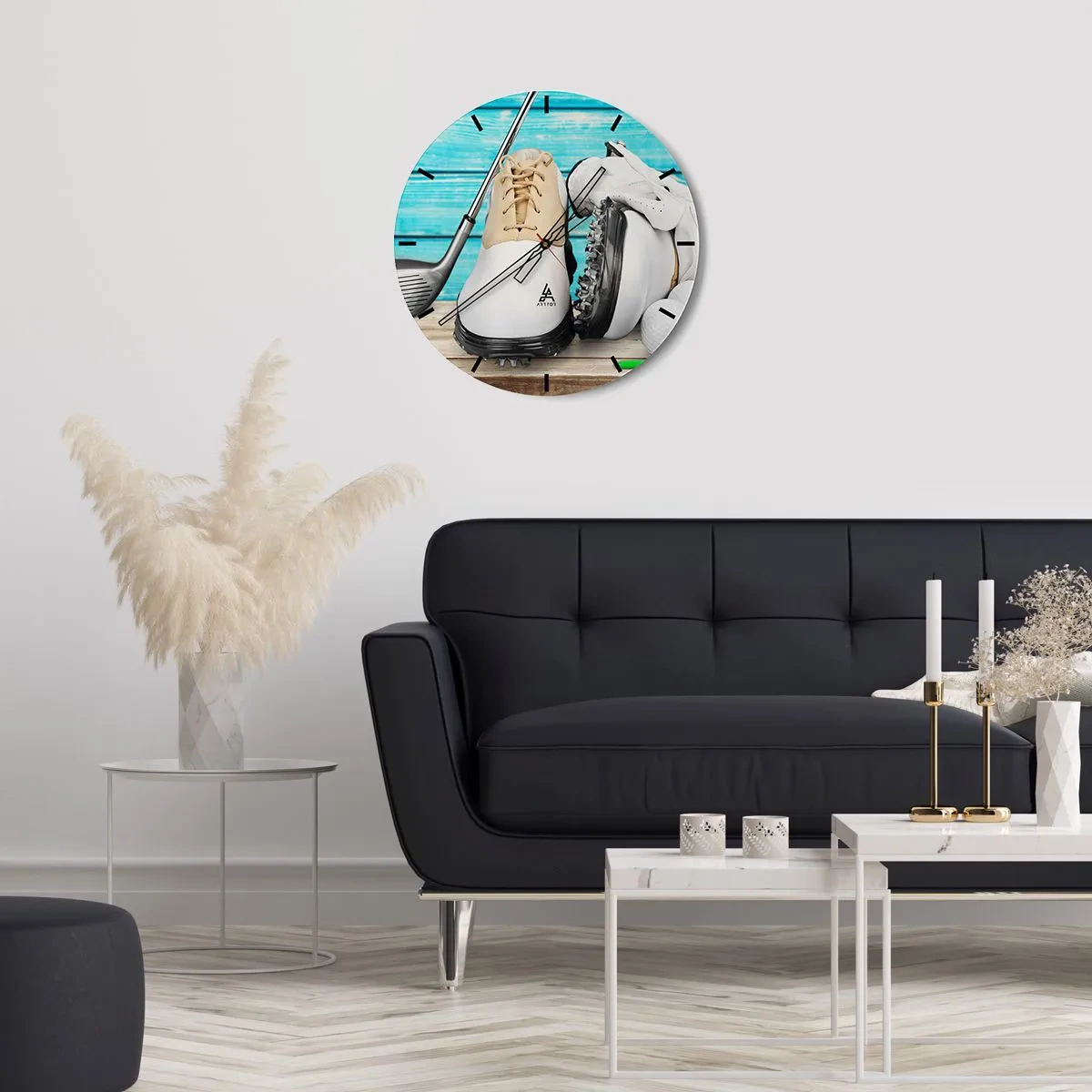 Vægur, Uret - Alt er klar - 30x30 cm