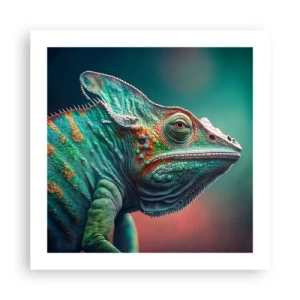 Plakat - Kan du se mig? Ikke godt... - 50x50 cm