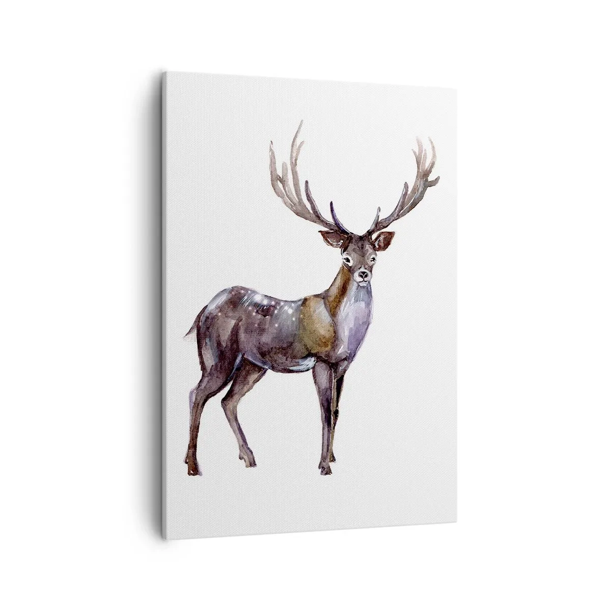 Lærredstryk - Billede på lærred - Kongen af den nordlige ødemark - 50x70 cm