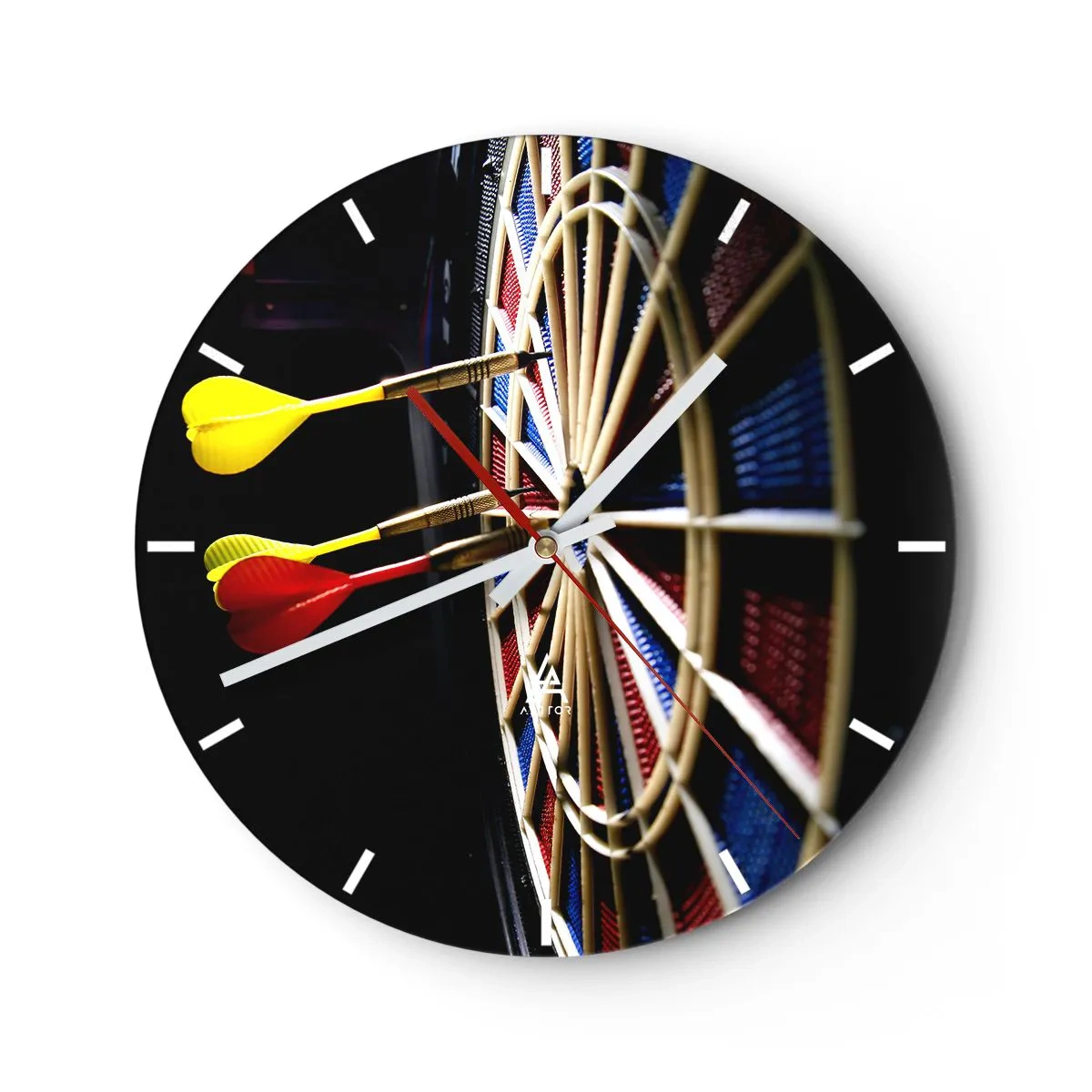 Vægur, Uret - Lige til sagen - 40x40 cm