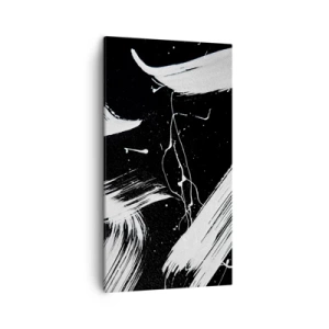 Lærredstryk - Billede på lærred - Bryder mørket - 45x80 cm