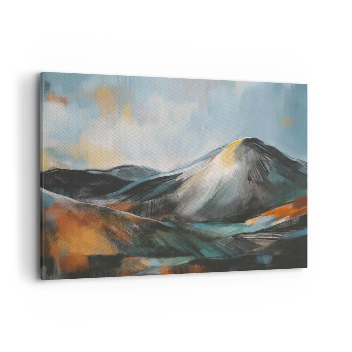 Lærredstryk - Billede på lærred - Rå og smuk - 120x80 cm