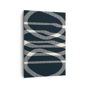 Lærredstryk - Billede på lærred - Forsøg på at bryde igennem mørket - 70x100 cm