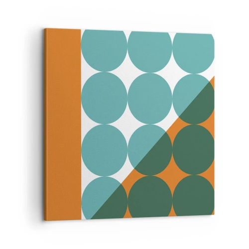 Lærredstryk - Billede på lærred - Op og over - 60x60 cm