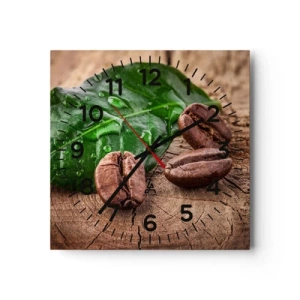 Vægur, Uret - Den sandeste og sorteste - 30x30 cm