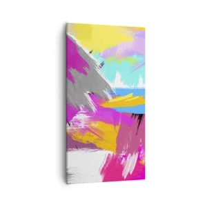 Lærredstryk - Billede på lærred - Strejf, strejf, strejf endnu engang - 55x100 cm