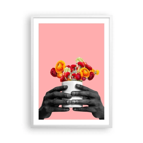 Plakat i hvid ramme - Livets apotheose - 50x70 cm