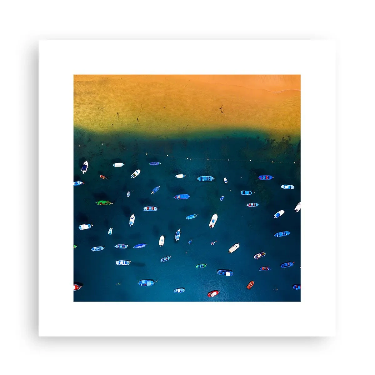 Plakat - En ferieleg - 30x30 cm