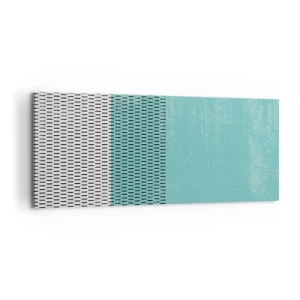 Lærredstryk - Billede på lærred - Balanceret sammensætning - 100x40 cm