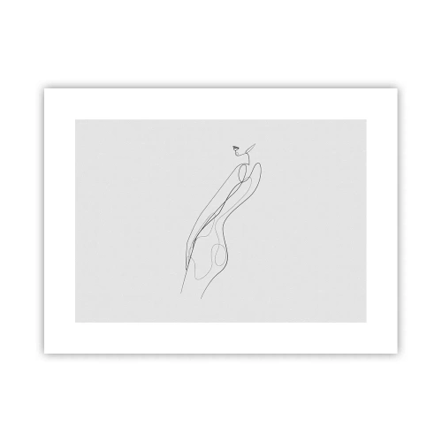 Plakat - Næppe et løfte - 40x30 cm