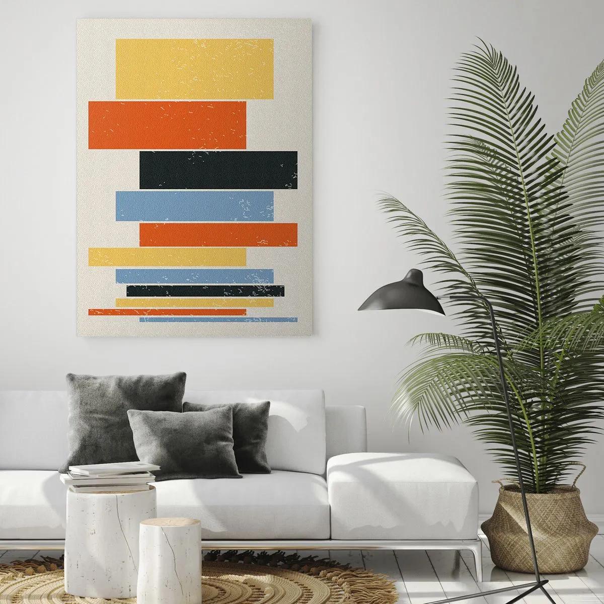 Billede på glas - Optagelse af musik - 50x70 cm