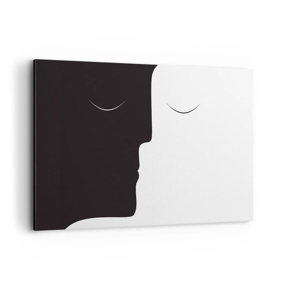 Lærredstryk - Billede på lærred - Modsætningernes enhed - 120x80 cm