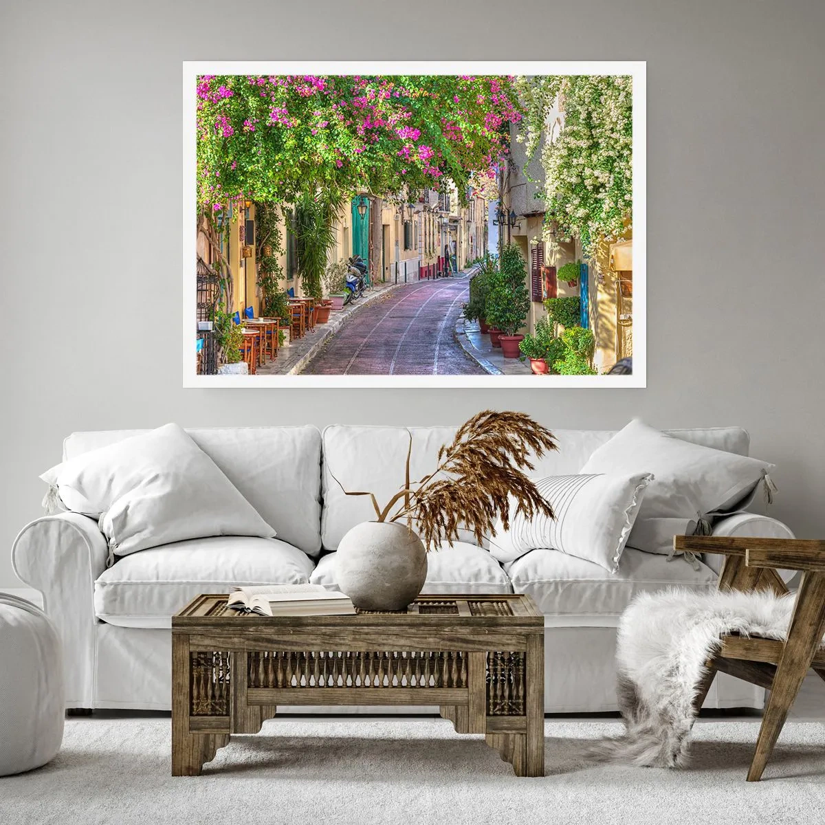 Plakat - En blomstrende gyde - 91x61 cm