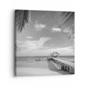 Lærredstryk - Billede på lærred - Et minde eller en drøm? - 30x30 cm