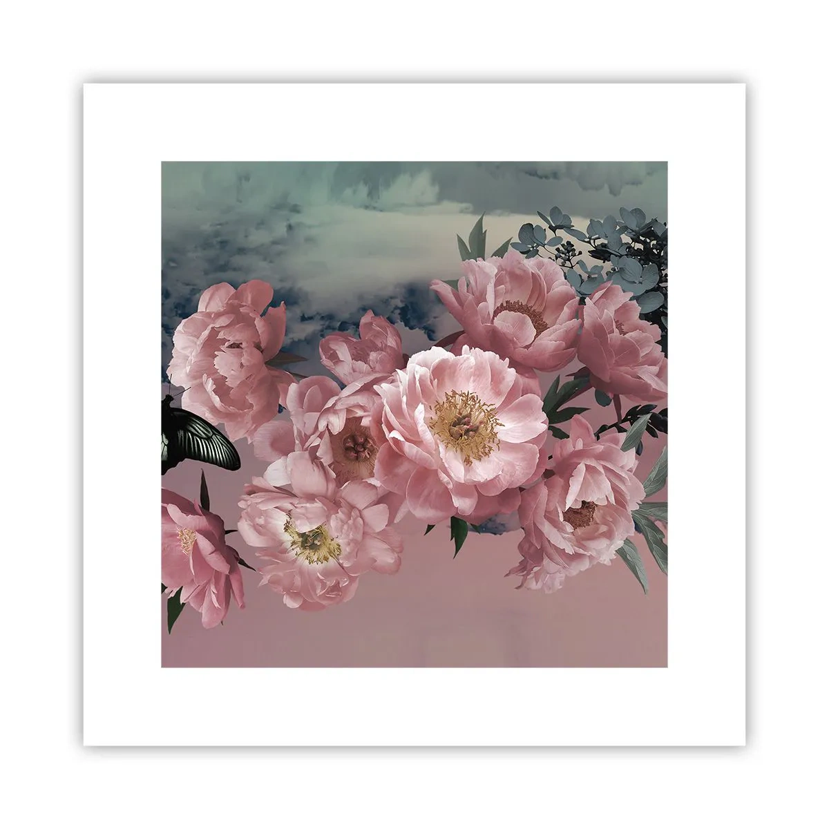 Plakat - Højdepunktet af romantikken - 30x30 cm