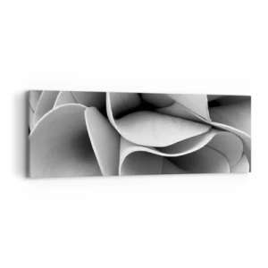 Lærredstryk - Billede på lærred - Hvad der sker i rummet - 90x30 cm