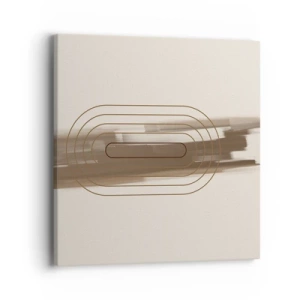 Lærredstryk - Billede på lærred - Et pust af gråvejr - 40x40 cm