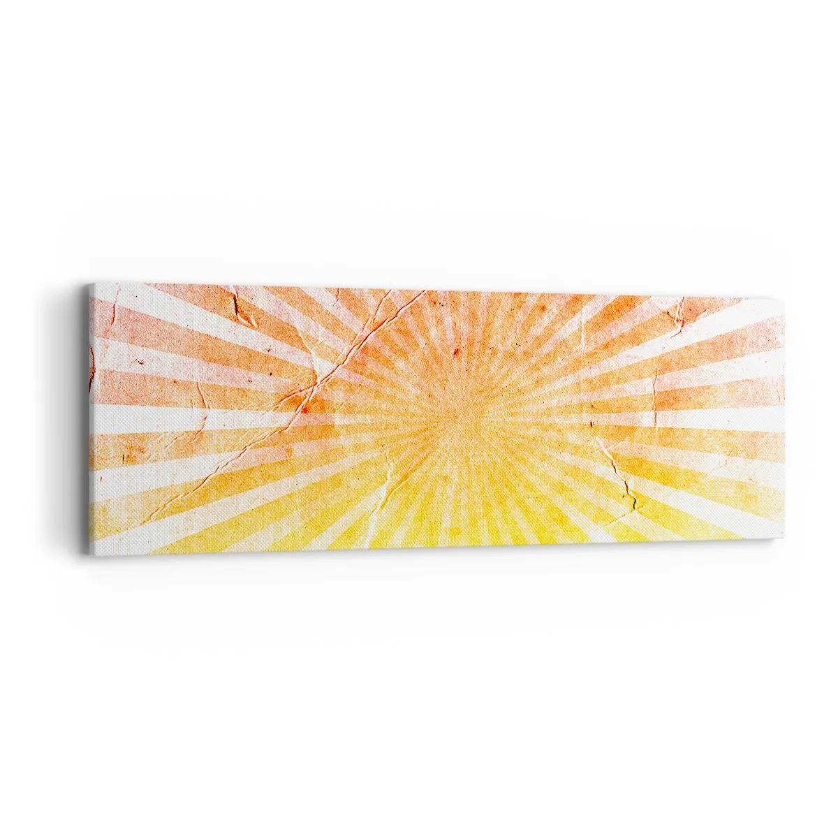 Lærredstryk - Billede på lærred - Opgange og nedgange - 90x30 cm