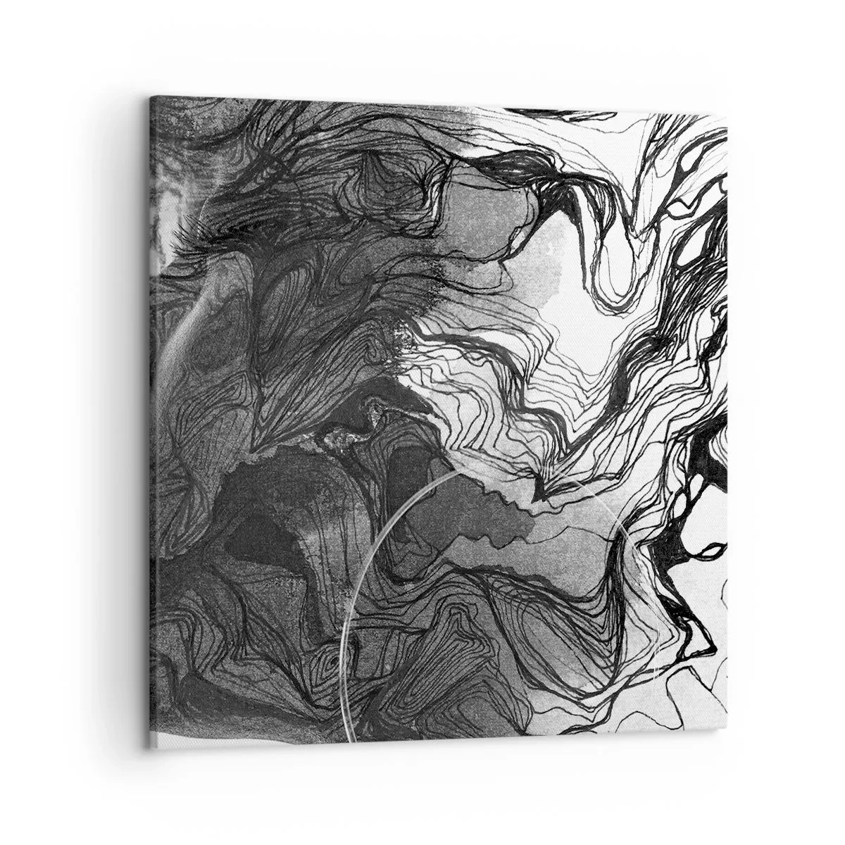 Lærredstryk - Billede på lærred - Forviklet i drømme - 50x50 cm