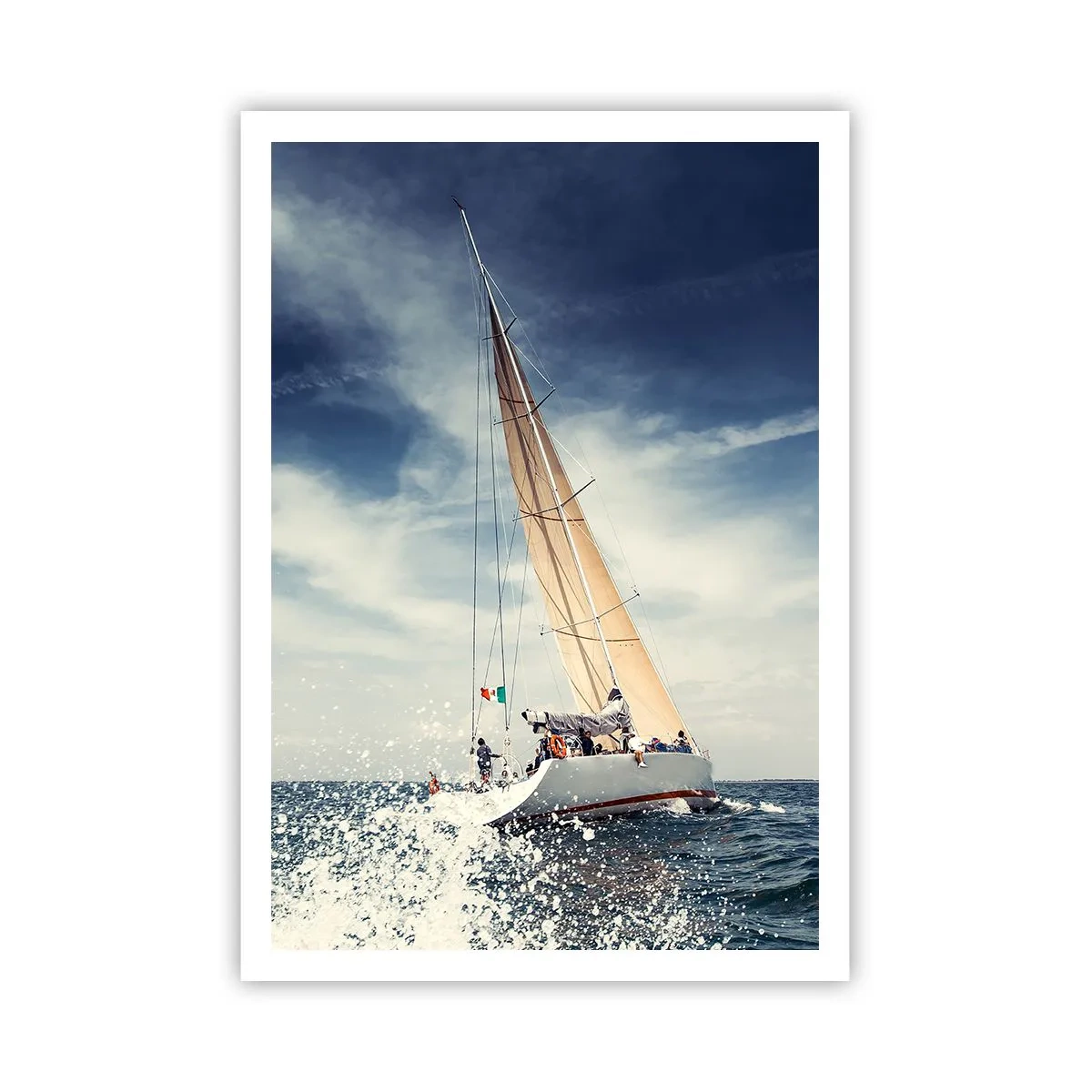 Plakat - De kan ikke indhente os! - 70x100 cm