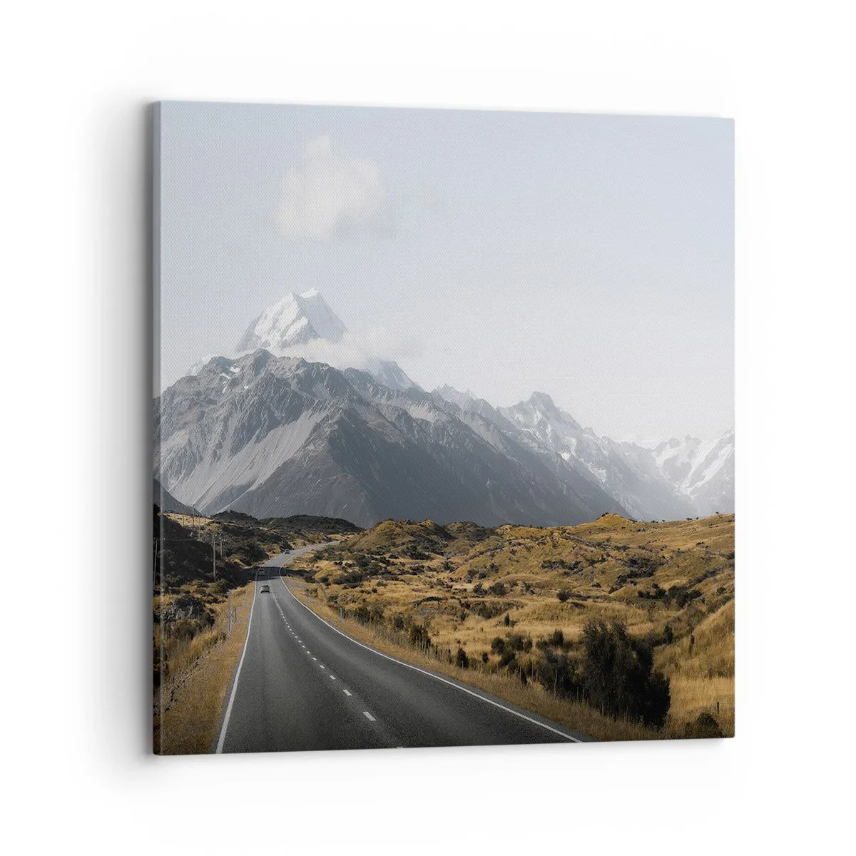 Lærredstryk - Billede på lærred - Vejen til hjerte - 70x70 cm