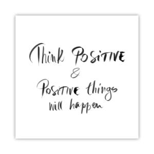 Plakat - Hvordan skal man leve? - 60x60 cm