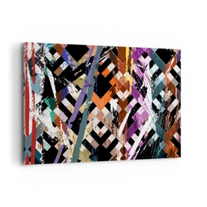 Lærredstryk - Billede på lærred - Kvadratisk - 120x80 cm