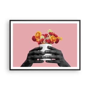 Plakat i sort ramme - Livets apotheose - 100x70 cm