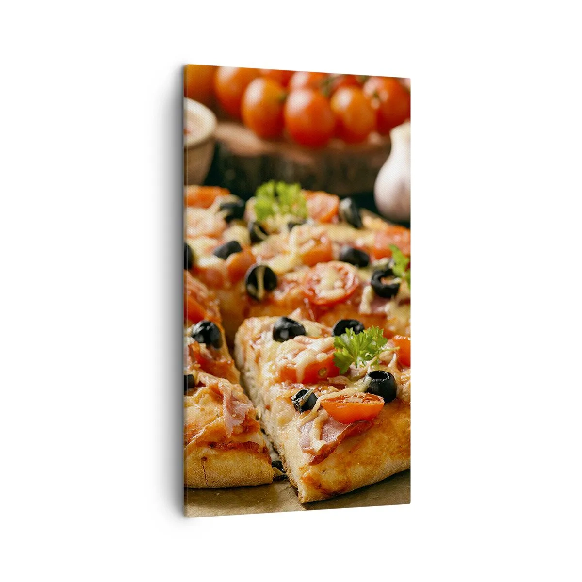 Lærredstryk - Billede på lærred - Du er sluppet af sted med det igen - 45x80 cm