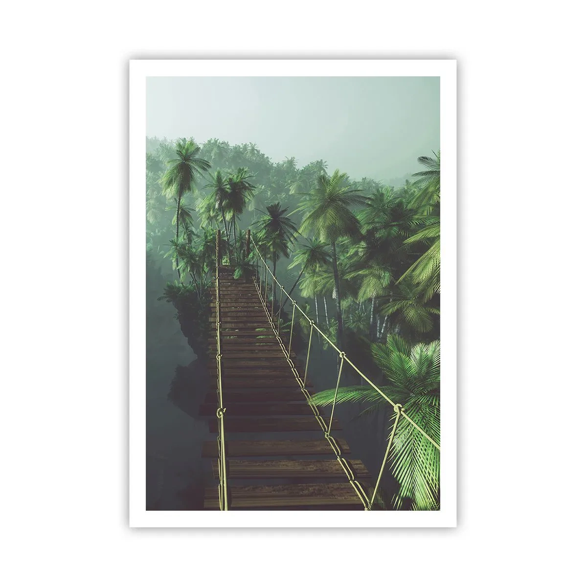 Plakat - Over det kogende grønne - 70x100 cm