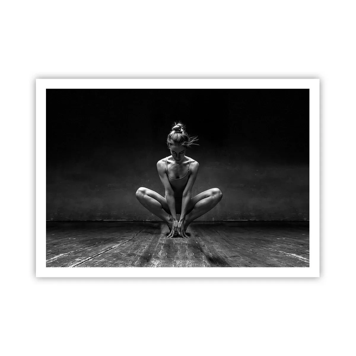 Plakat - Fokuseret danseenergi - 100x70 cm