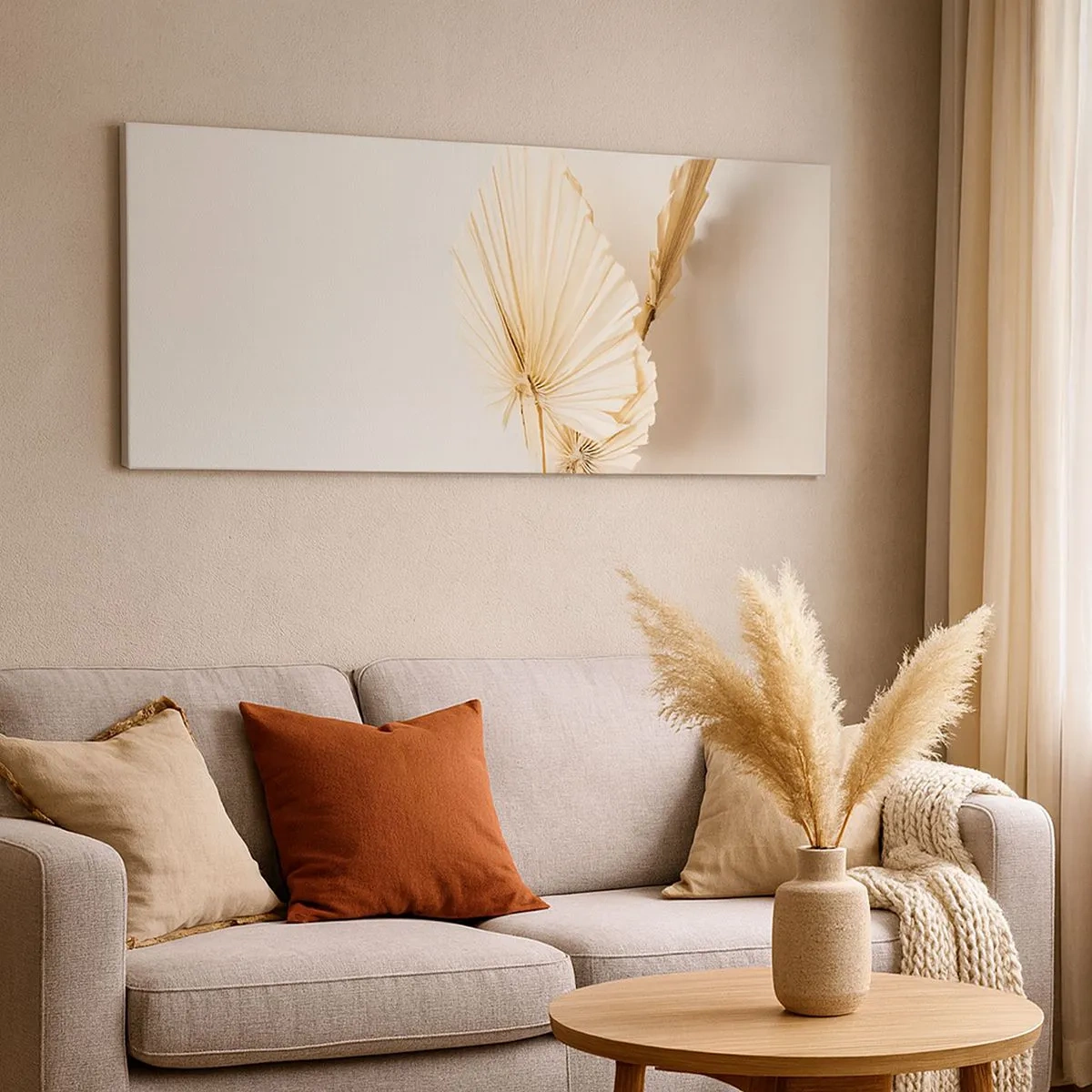 Lærredstryk - Billede på lærred - Når du har brug for trøst - 100x40 cm