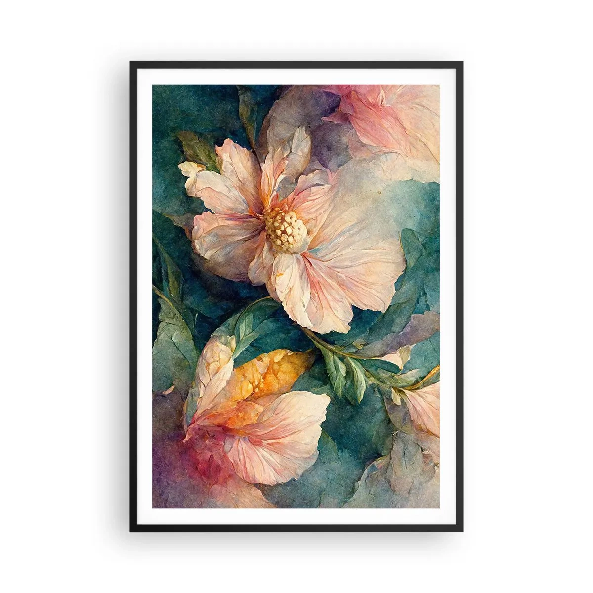 Plakat i sort ramme - Subtiliteten selv - 70x100 cm