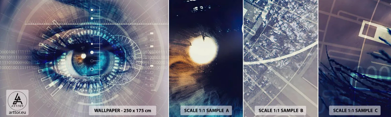 Prøve Fototapet Selvklæbende Deluxe Sticker - Du tror,