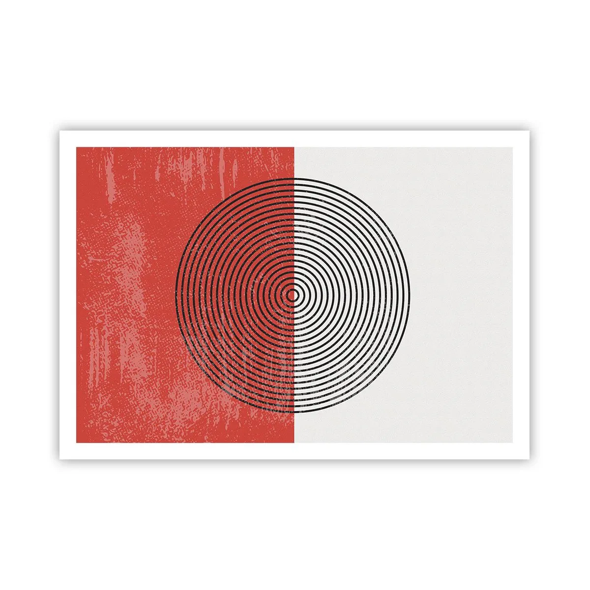 Plakat - Lige til sagen - 100x70 cm