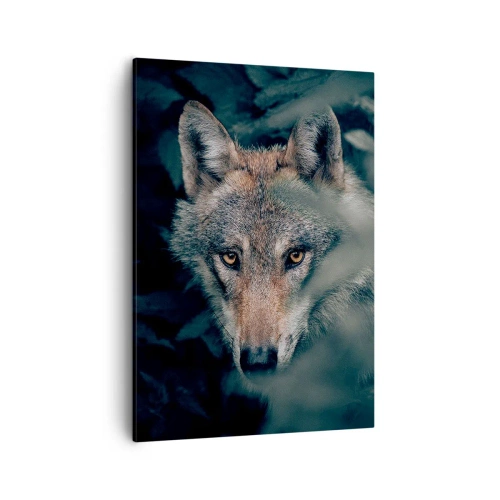 Lærredstryk - Billede på lærred - Jæger - 50x70 cm
