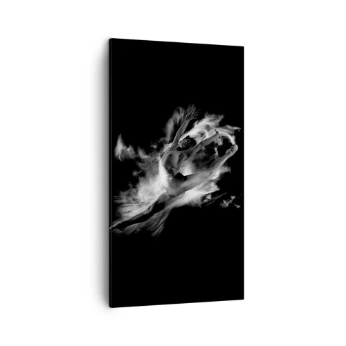 Lærredstryk - Billede på lærred - Stoppet under flyvning - 45x80 cm