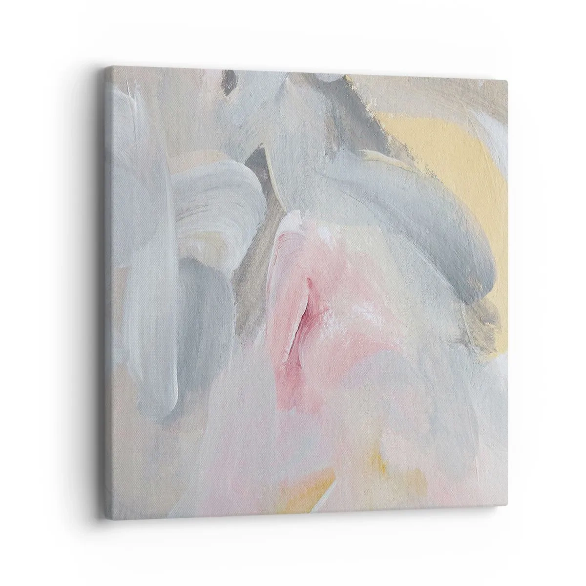 Lærredstryk - Billede på lærred - I en pastelfarvet verden - 40x40 cm