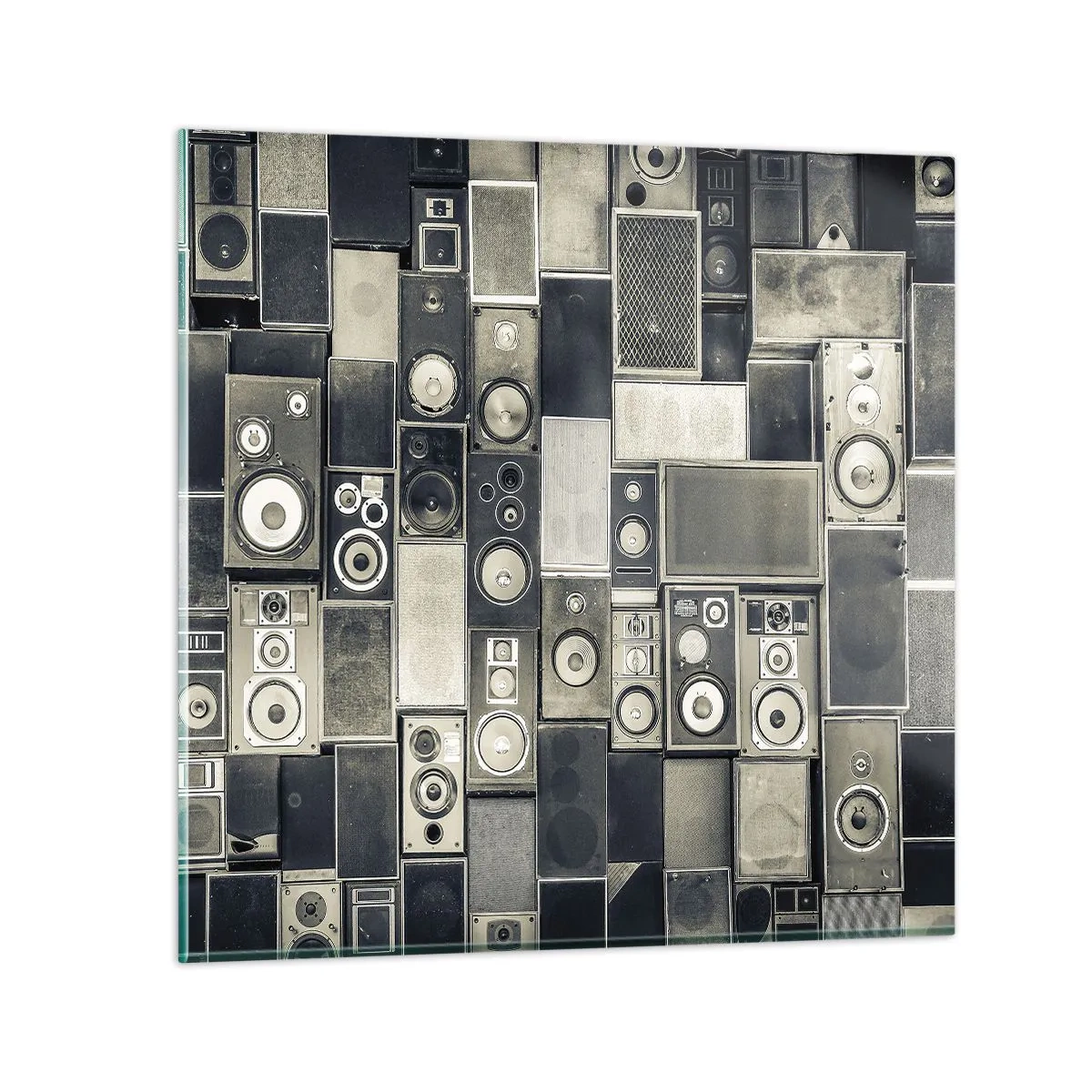 Billede på glas - Og alt er i orden - 70x70 cm
