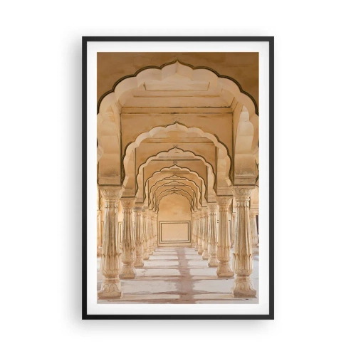 Plakat i sort ramme - I maharajaens palads - 61x91 cm