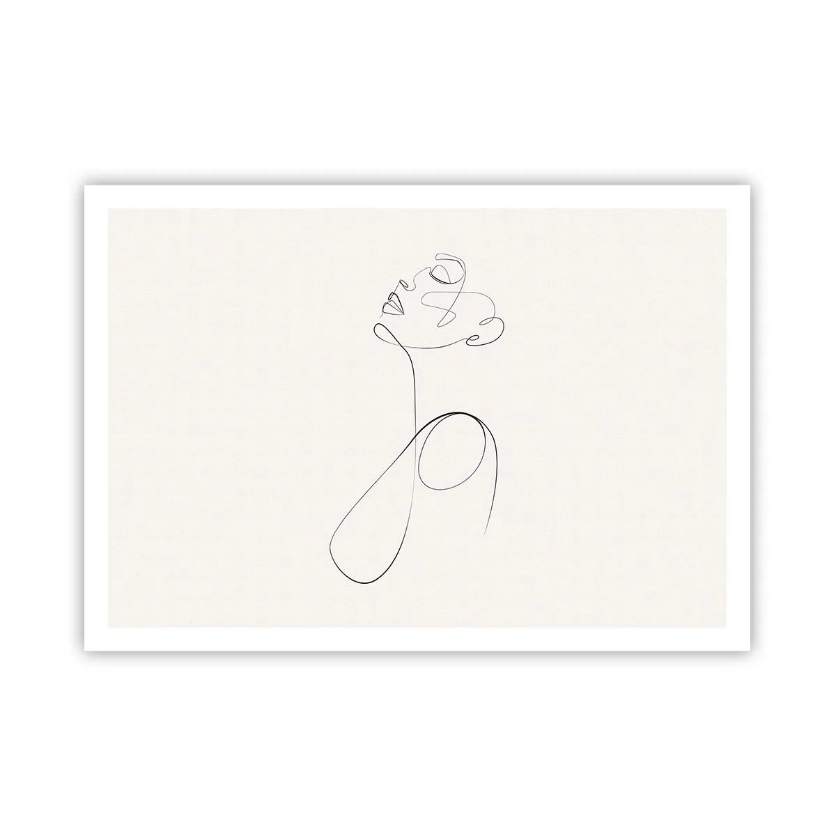 Plakat - Sløjfet i drømme - 100x70 cm